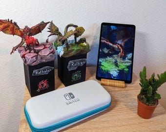 Mystery 3-Pack Monster Hunter Dioramas | Handcrafted Gaming Display