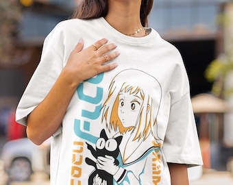 Unisex Haruko Haruhara Shirt - FLCL Anime Tee - Etsy UK