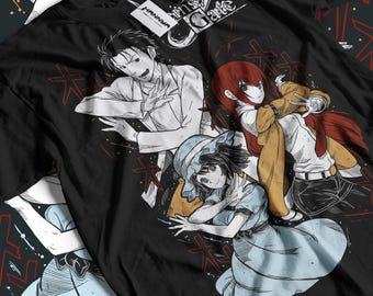 Steins Gate Kurisu Makise T-shirt, Anime Tee, Men's Women's Sizes