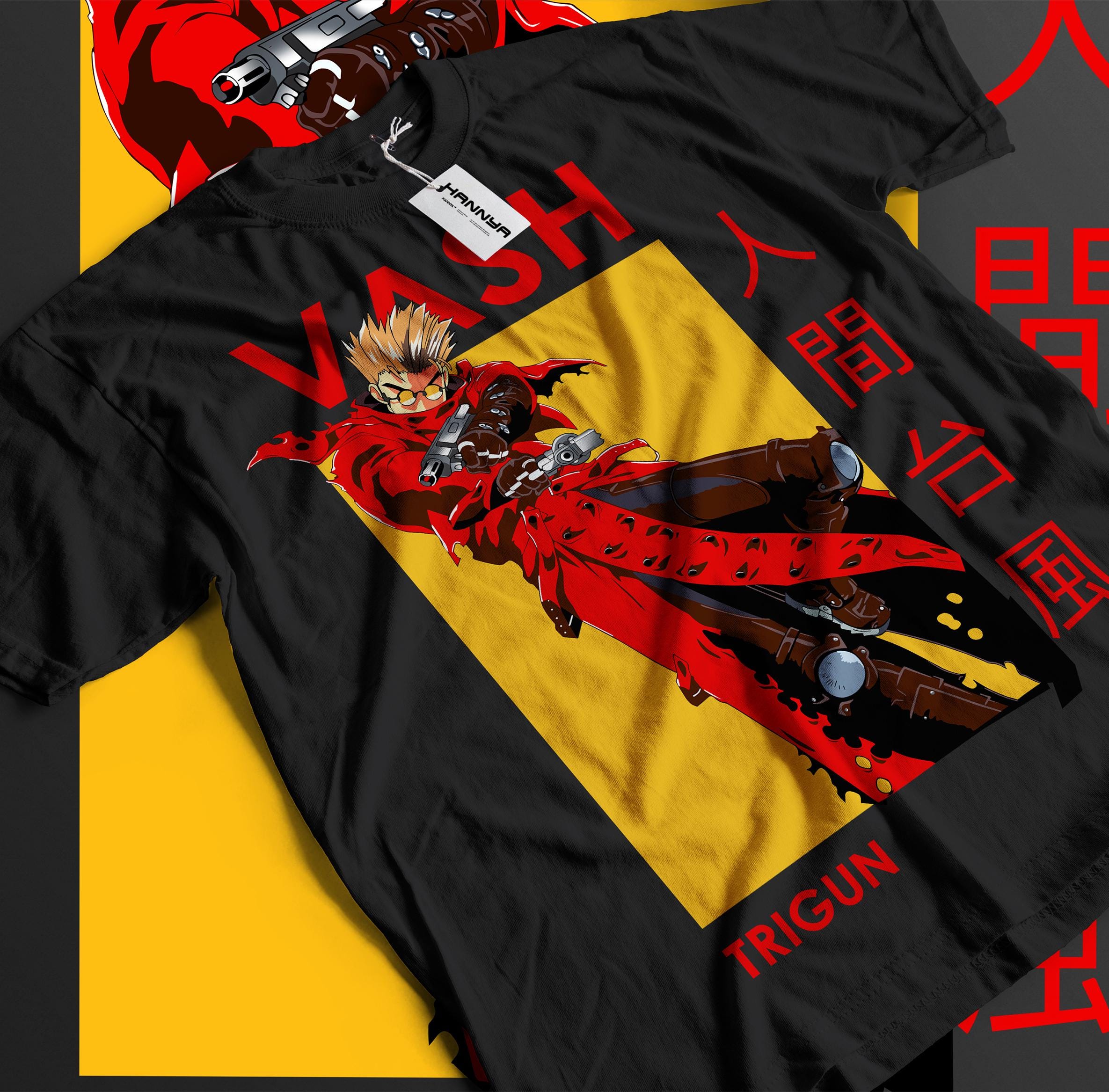 Vintage Trigun Anime T-shirt: Retro Manga Graphic Tee - Etsy