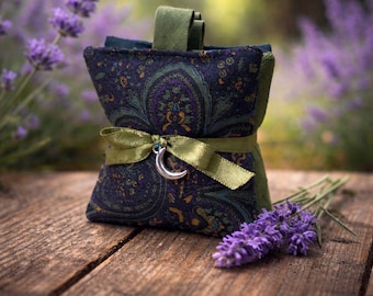Profumatore Lunare alla Lavanda in stoffa per Armadi, Cassetti, o da riporre sotto il cuscino per calmare la mente.