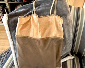 Y2K Victoria Secret Camisole Velvet Sheer Trendy sz Medium