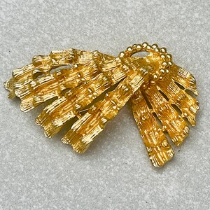 BSK Gold Vintage Brooch