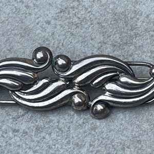 Sterling Danecraft Vintage Silver Brooch Mid Century Modern