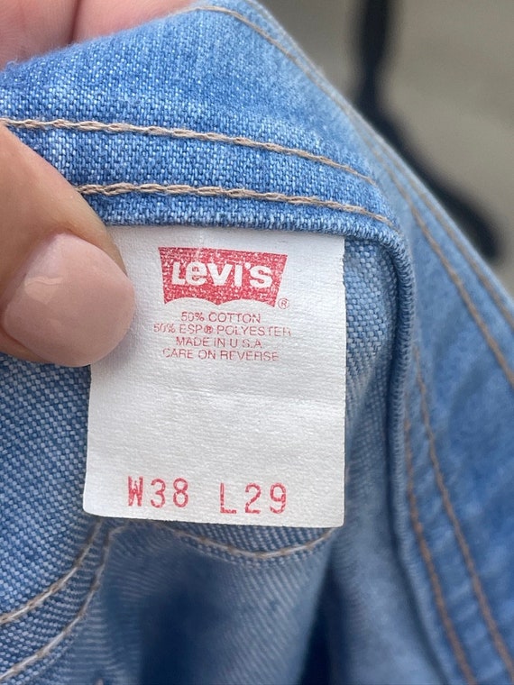 Vintage Levi's "Action" Jeans W38 L29 - image 4
