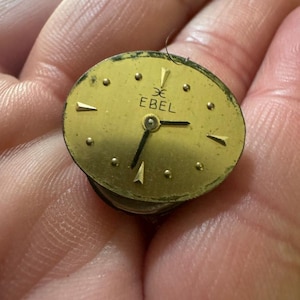 Vintage Ebel ZMX Brasilia 055 Mechanical Watch Movement for Parts or Repair