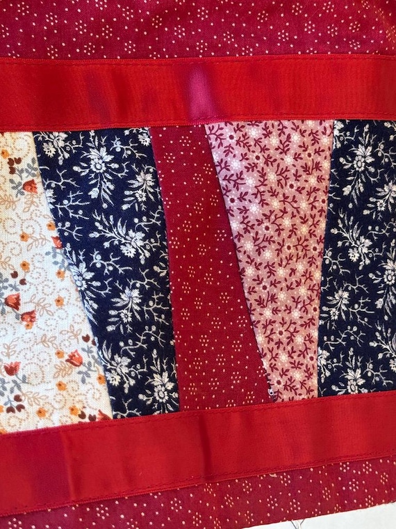 Vintage Patchwork Quilt Jacket 1970s Etienne Aign… - image 5