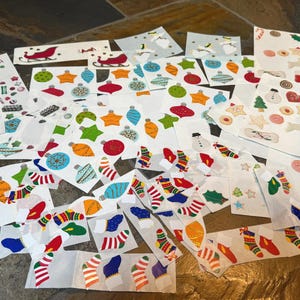 Mrs. Grossman’s Christmas Stickers Big Lot