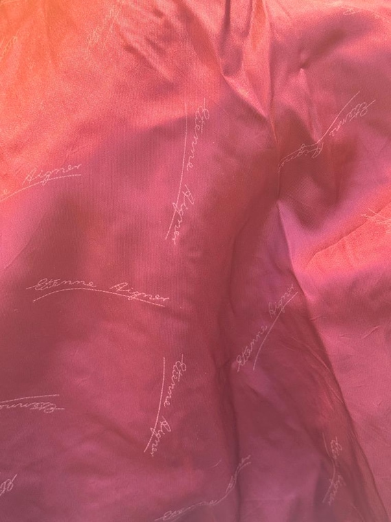 Vintage Patchwork Quilt Jacket 1970s Etienne Aign… - image 3