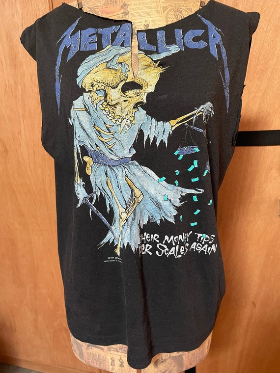 メタリカ '89 ヴィンテージ バンド Tシャツ コンサート ツアー メタリカ '89 ヴィンテージ バンド Tシャツ コンサート ツアー