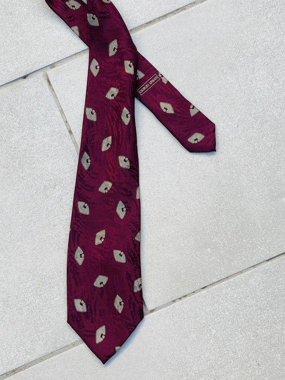 Giorgio Armani Cravatte Necktie Silk Tie