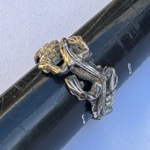 Sterling Silver Lizard Ring Size 7