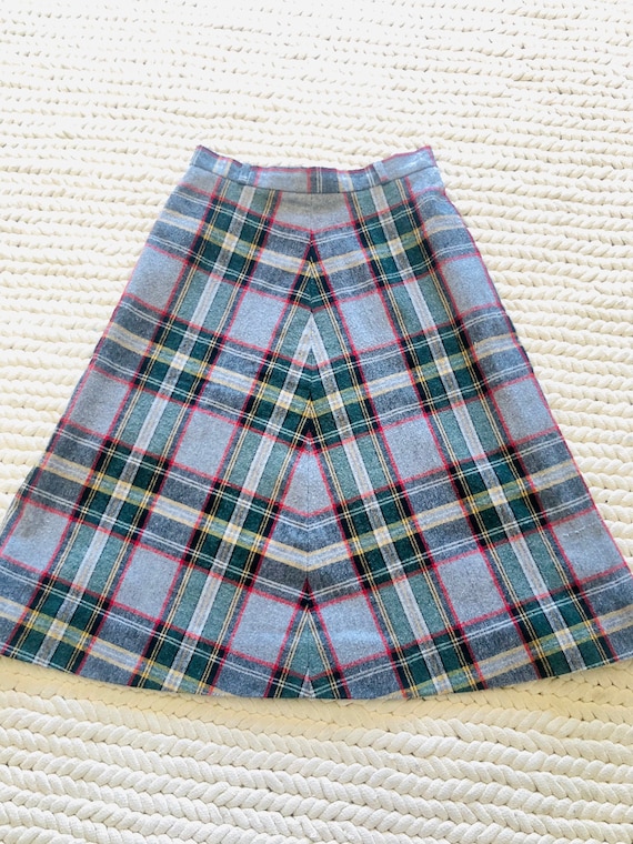 Gap wool plaid skirt 2025