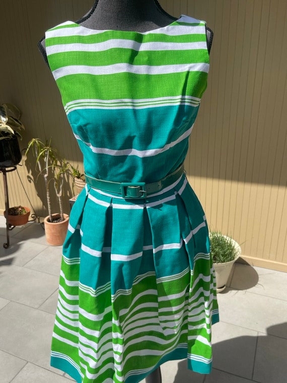 Deadstock! 60s Summer Dress by Stacy Ames Size 10 - image 7