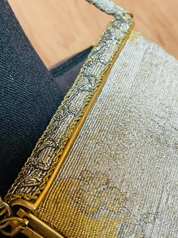 Jorelle Bags Vintage Gold Beaded Handbag Purse Ma… - image 2