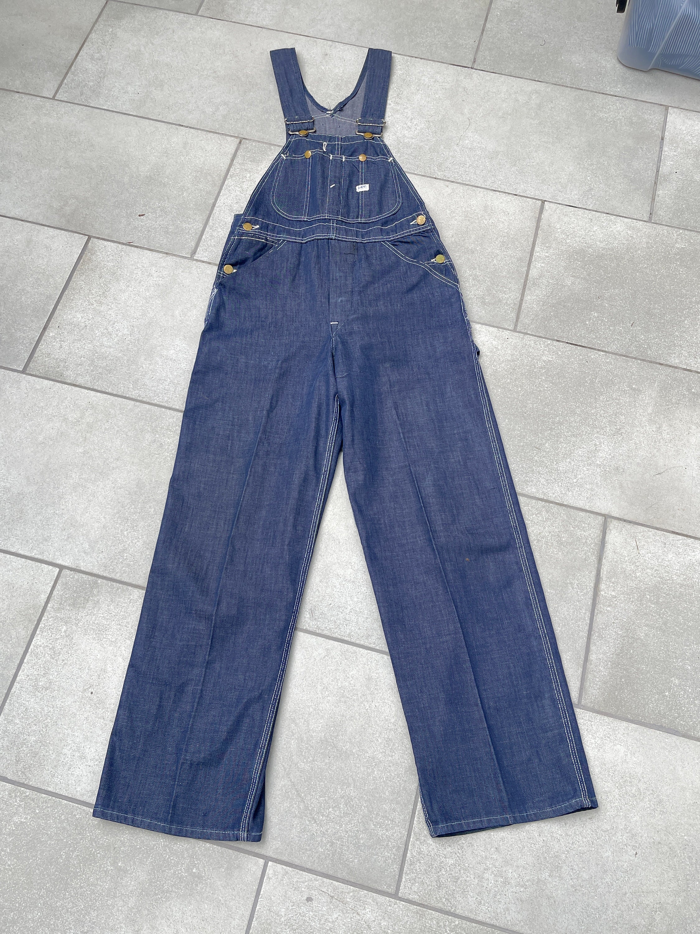 70s Lee Overalls Jelt Denim Dark Wash - Etsy 70s Lee Overalls Jelt Denim Dark Wash - Etsy