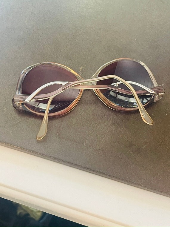 Vintage Athena Lavender Round Sunglasses Prescrip… - image 5