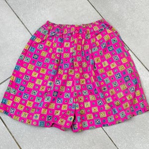 Vintage 80s High Rise Pleated Shorts A State of Mind by Palmetto&#39;s Medium