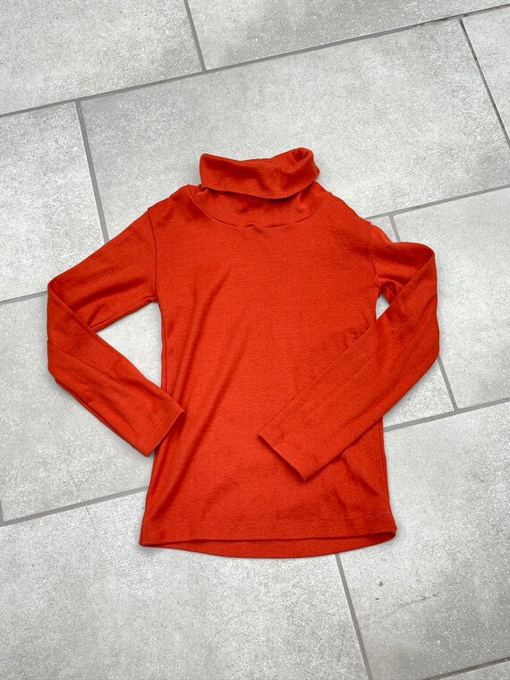 Girls orange deals turtleneck