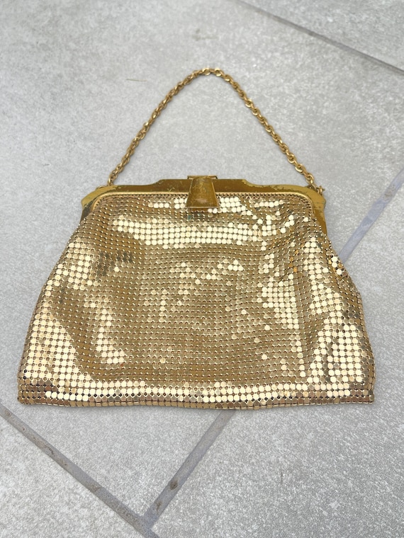 1930s Whiting and Davis Rose El-Sah Mesh Purse – willa vintage