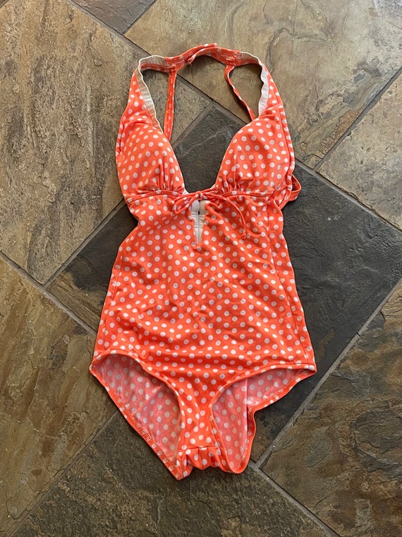 Jantzen 60s/70s vintage one piece bathing suit po… - image 1