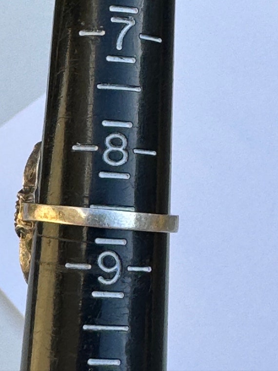 Sterling Silver Lizard Ring Size 7 - image 5