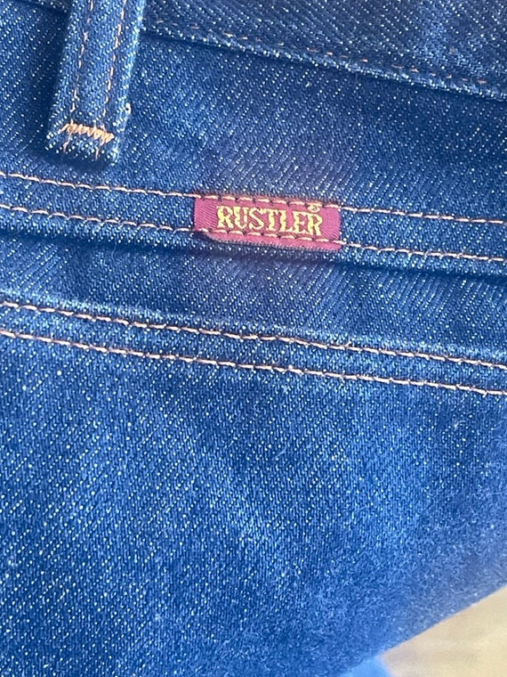 Rustler Jeans Men's Vintage Denim Size 34X34 - image 7