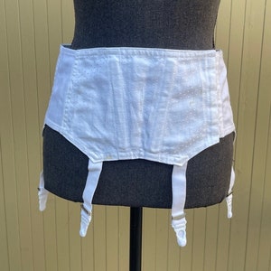 Deadstock 1960s ULLA Girdle with Garters Vintage Shaper Lingerie Medium