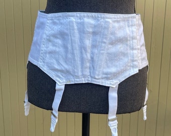 Deadstock 1960s ULLA Girdle with Garters Vintage Shaper Lingerie Medium