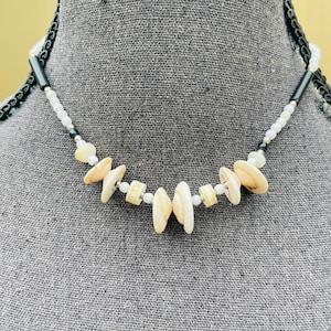 Heishi Beaded Shell Necklace