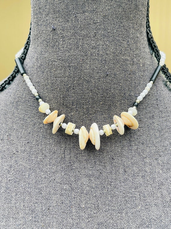 Heishi Beaded Shell Necklace
