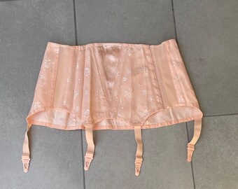 Porte-jarretelles Gaine-corset Vintage La Belle Taille XXL/44 - Beige - Neuf Sans étiquettes - Fabriqué En France