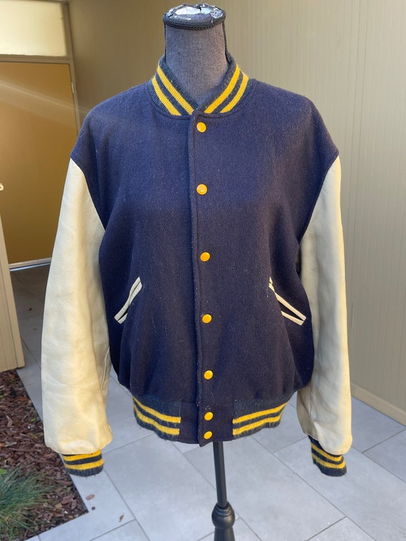 Vintage BUTWIN 80s/ヴィンテージジャケット/XXLネイビー Rare Vintage 80's Butwin Satin Jacket - Etsy