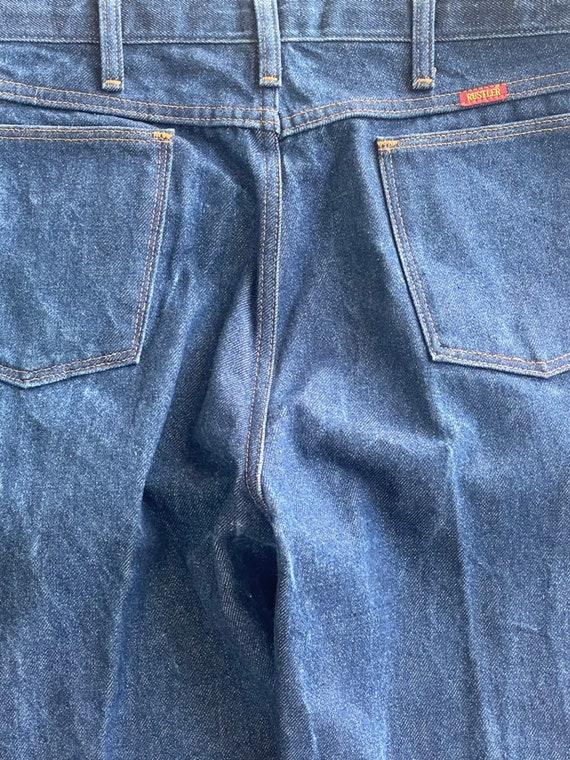 Rustler Jeans Men's Vintage Denim Size 34X34 - image 4
