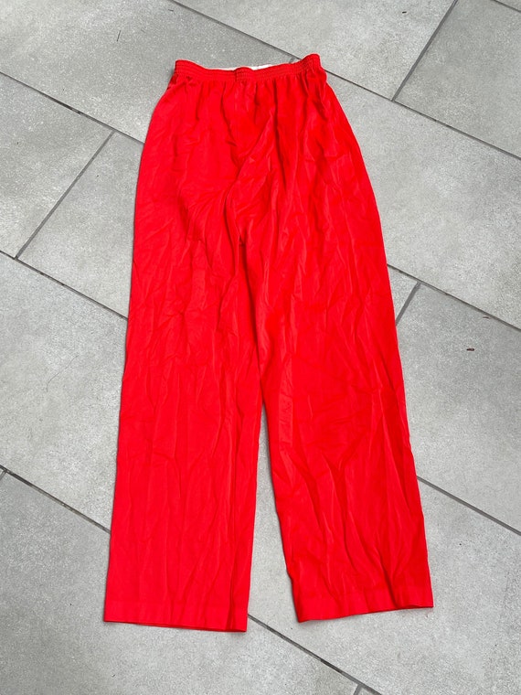 Vanity Fair Red Pettipants Silky Petti Pants S/M -  UK