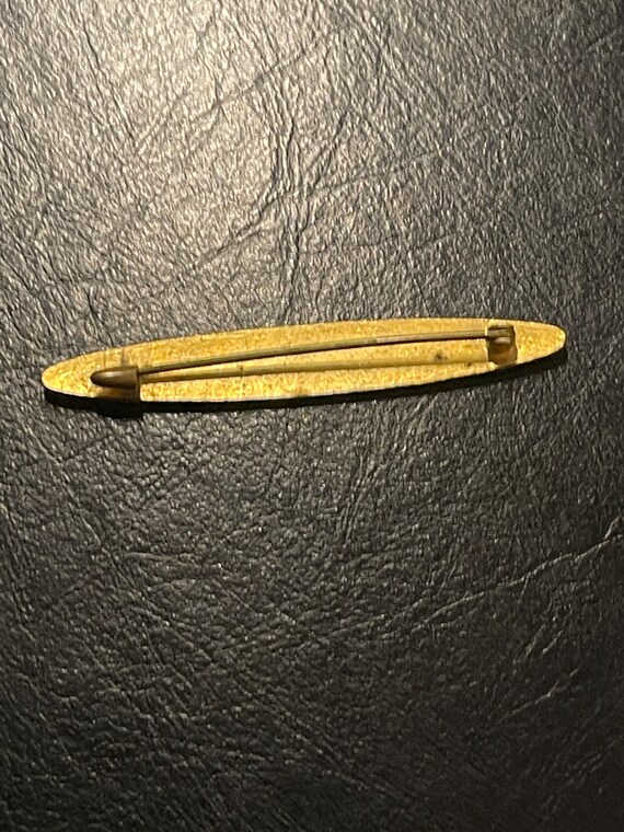 Cloisonne Colorful Bar Brooch Vintage Enamel Pin Gem