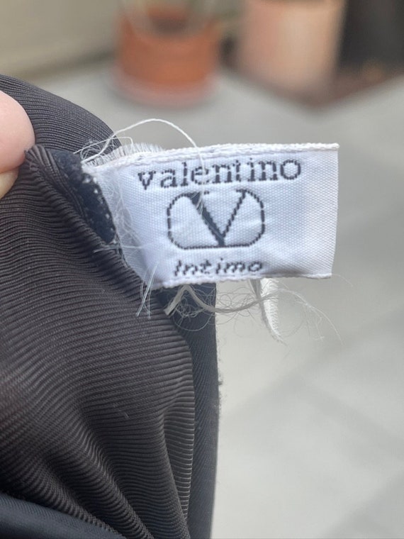 Valentino Intimo Black Underwire Slip Dress 34D - image 3