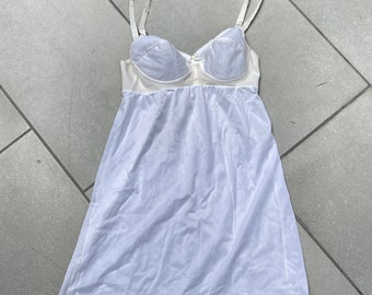 Warner's Chemise Soft Cup Bra Slip Dress 34B