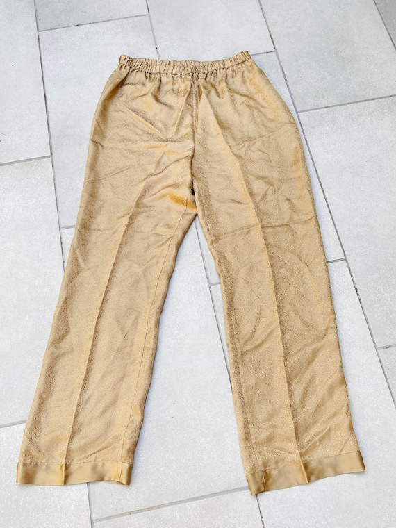 Années Lauder Silk Pull On Lounge Pants Medium - image 1