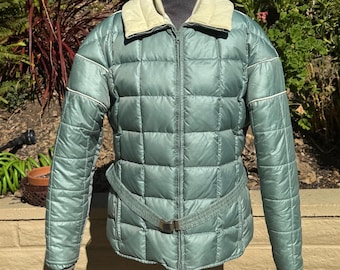 Vtg 90s DESCENTE Puffer Reversible Down Jacket Zipper - Etsy