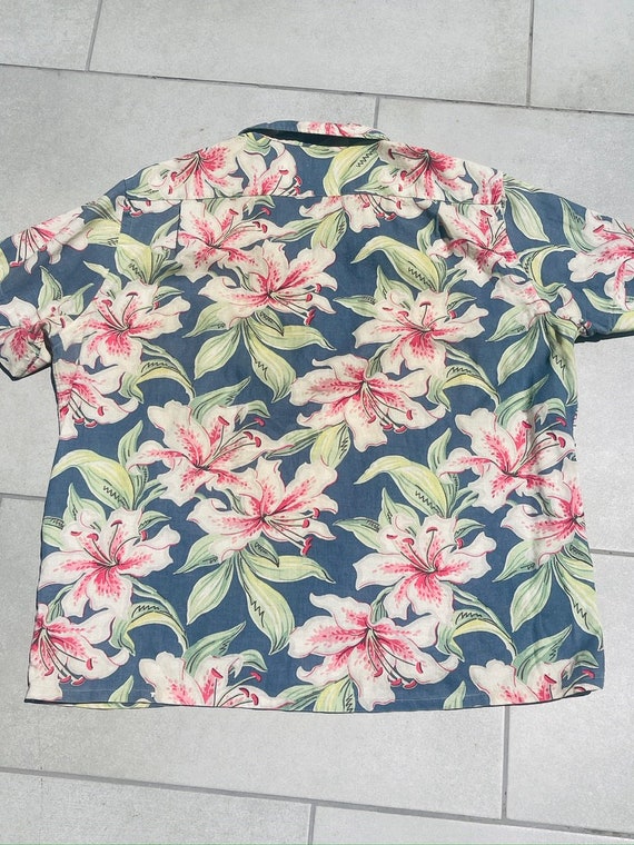 Polo Ralph Lauren Floral Linen Shirt Size XL - image 3