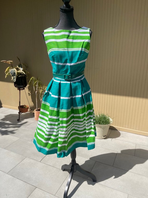 Deadstock! 60s Summer Dress by Stacy Ames Size 10 - image 6