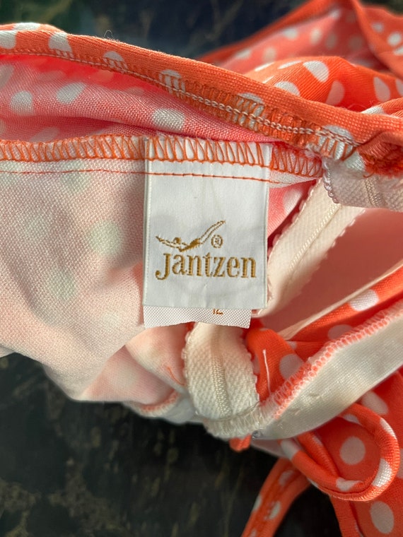 Jantzen 60s/70s vintage one piece bathing suit po… - image 3