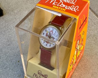 Vintage 1980's Collectible Ronald Mcdonalds Unisex Wrist Vintage 1980's Collectible Ronald Mcdonalds Unisex Wrist