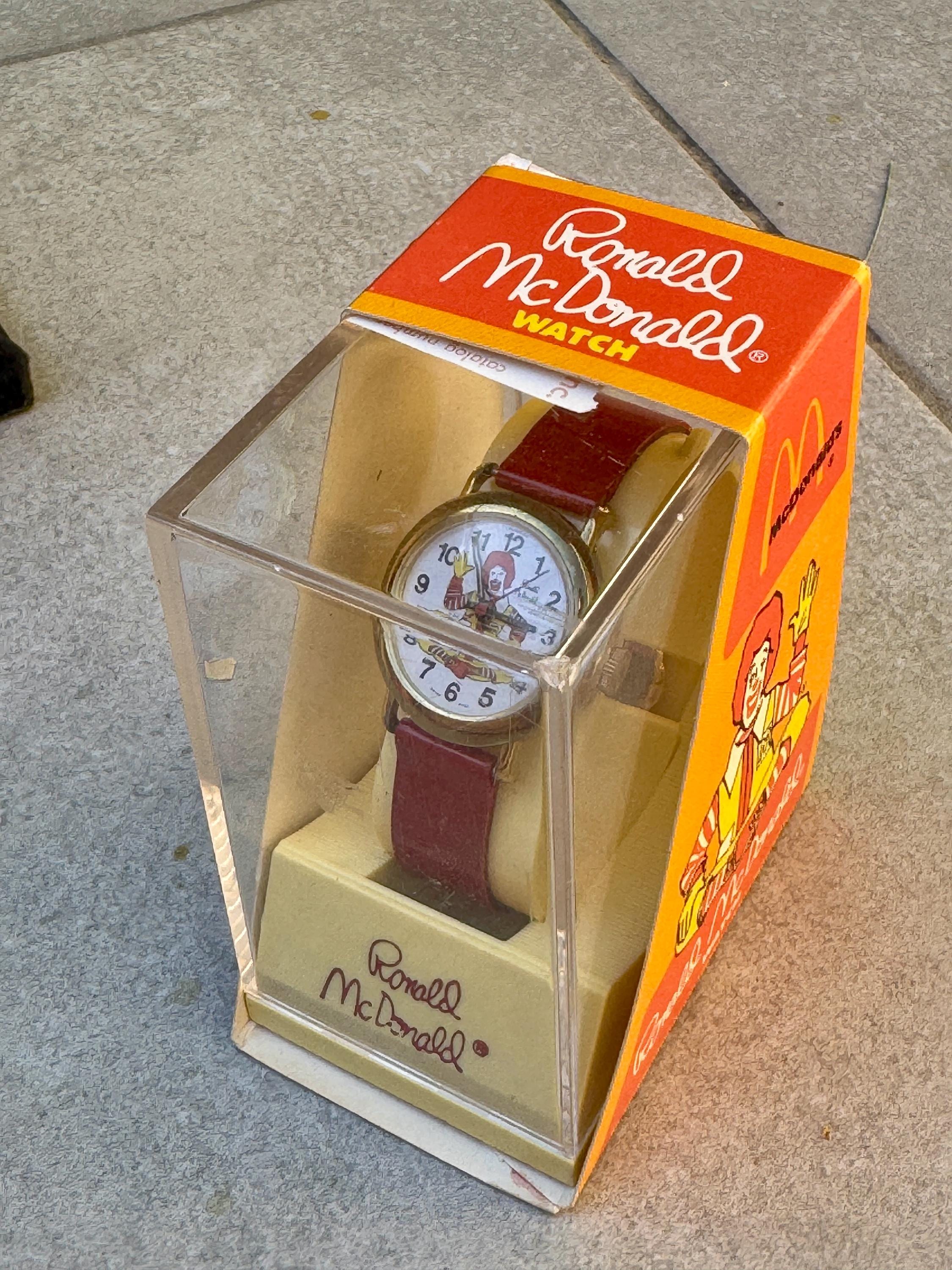 Mcdonald's watch - Etsy Polska