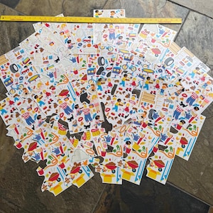 Mrs. Grossman’s Vintage Sticker Lot 1993 Hundreds of Stickers