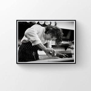Marco Pierre White Photography Print, Vintage Kitchen Wall Art (Digital Download)