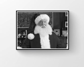 Christmas Film Poster, Funny Holiday Decor, Digital Download