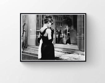 Classic Film Actress, Iconic Morning Scene Movie Poster Print
