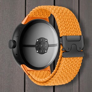 Breathable Woven Nylon Loop Band for Pixel Watch 3 – Handcrafted Paracord Style Strap, Lightweight & Adventure-Ready